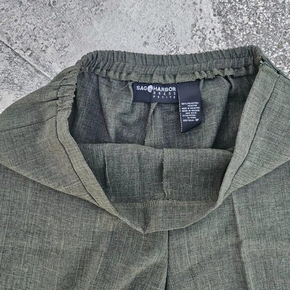 Sag Harbor Dress Petite Women Pant Trouser Size 10P - Picture 7 of 10